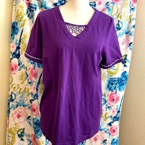 Purple, Women’s, short sleeve top